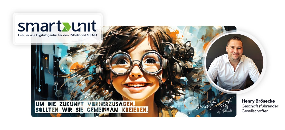 Unser Leitspruch &bdquo;Um die Zukunft vorherzusagen, sollten wir sie gemeinsam kreieren&ldquo;