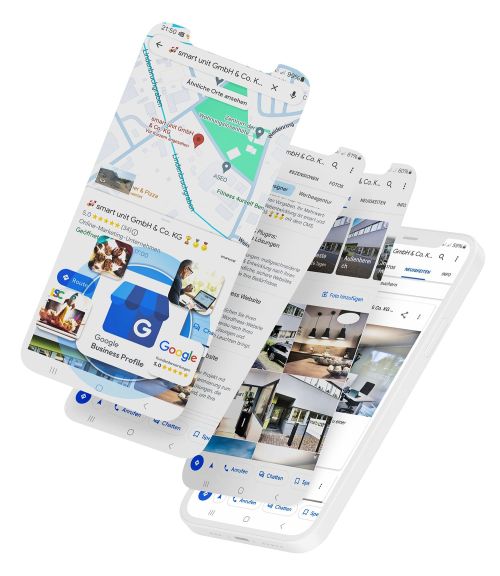 Wir sorgen für einen strukturierten Aufbau Ihres Google Business Profils – durch vollständige Angaben, relevante Inhalte und klare Nutzerführung.
